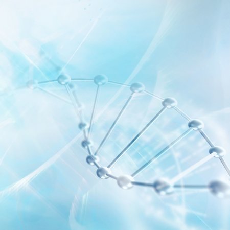 DNA Molekülstruktur Hintergrund abstrakte unscharfe Darstellung
